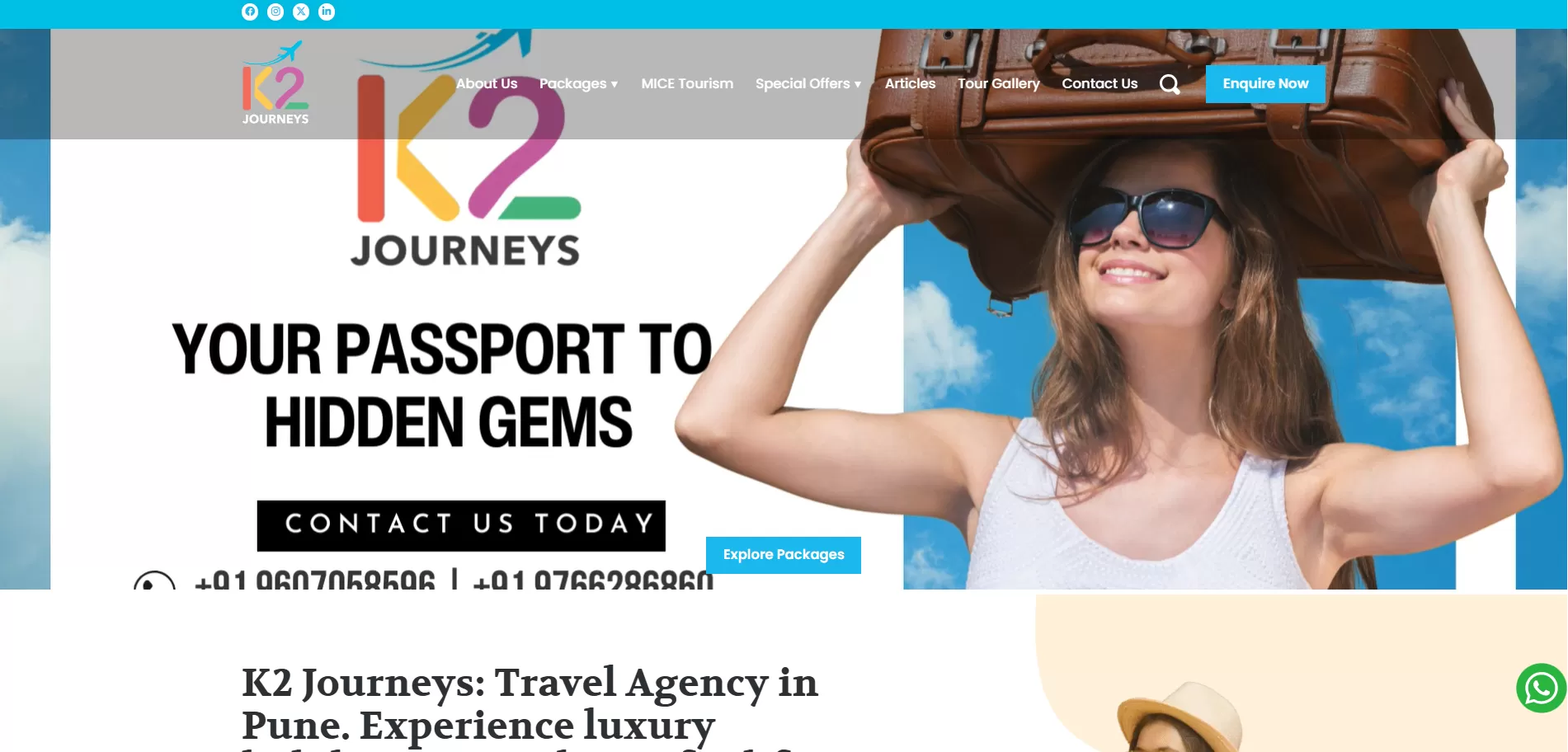 K2 Journey Website